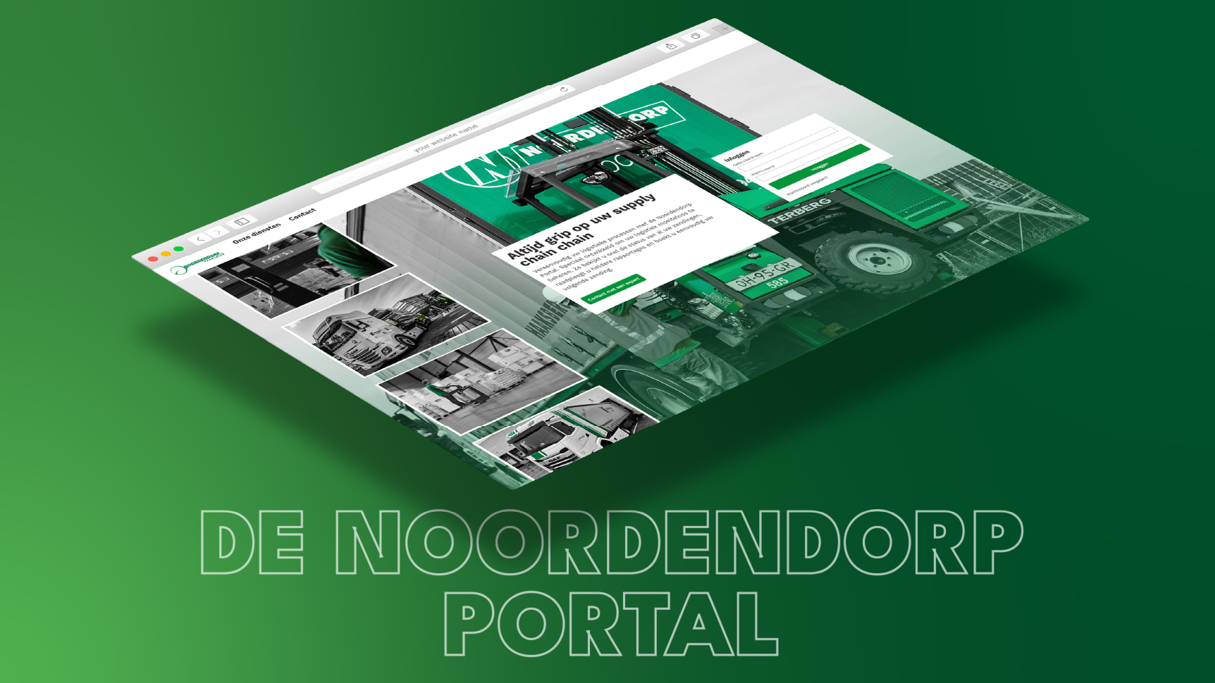 De Noordendorp Portal is gearriveerd - ontdek onze online transport portal